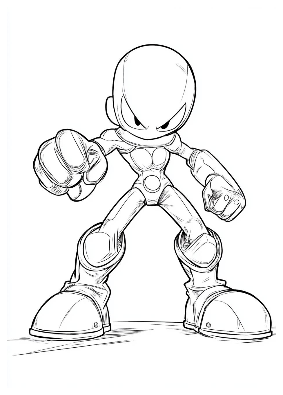 Kolorowanki Do Druku Knuckles 18