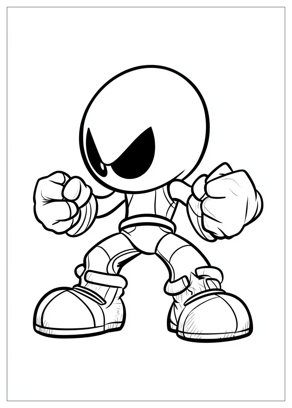 Kolorowanki Do Druku Knuckles 19