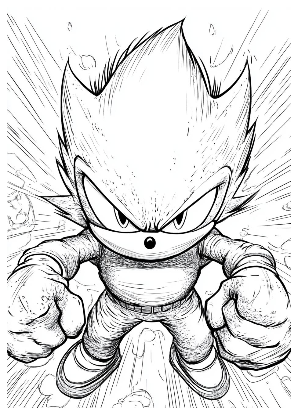 Kolorowanki Do Druku Knuckles 3
