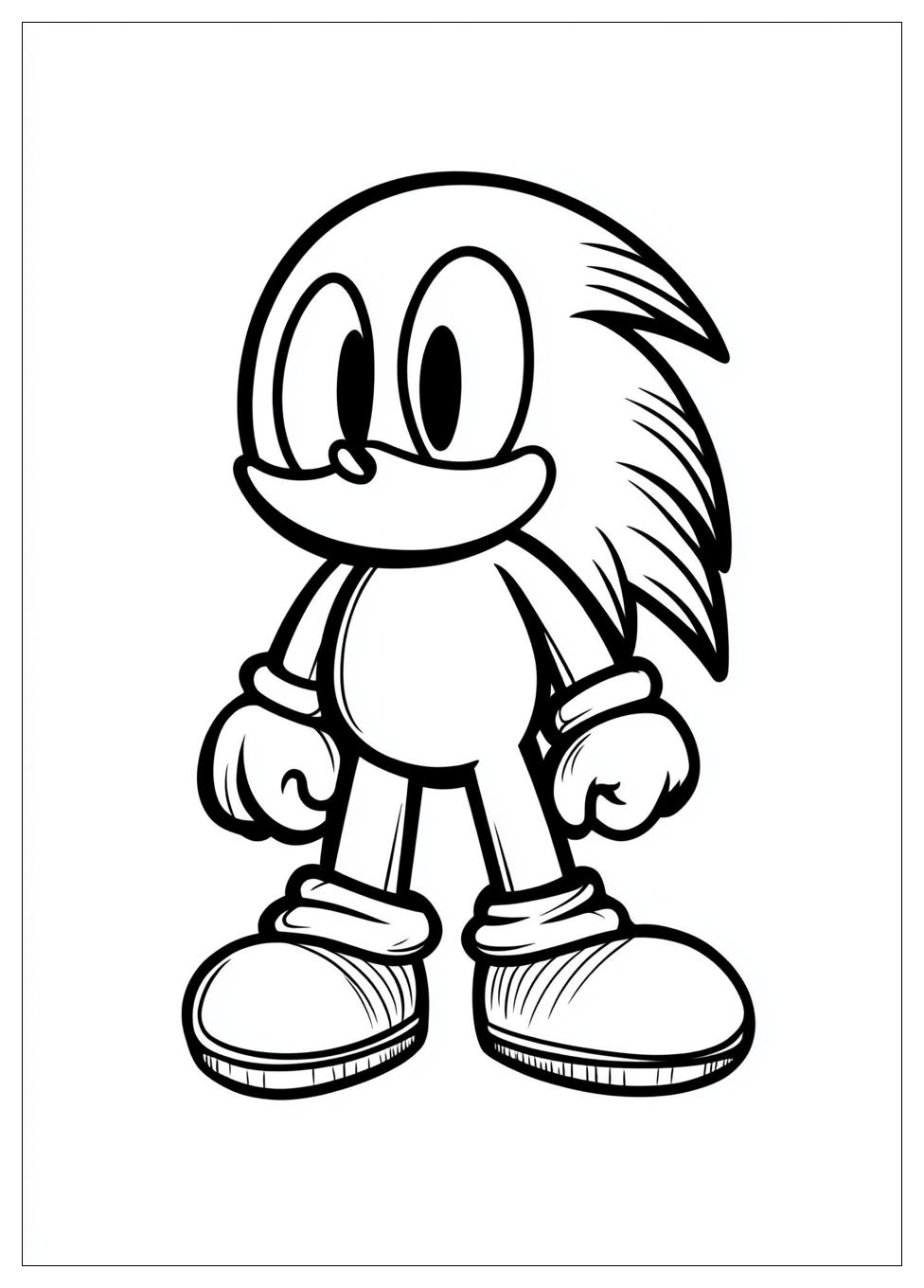 Kolorowanki Do Druku Knuckles 5