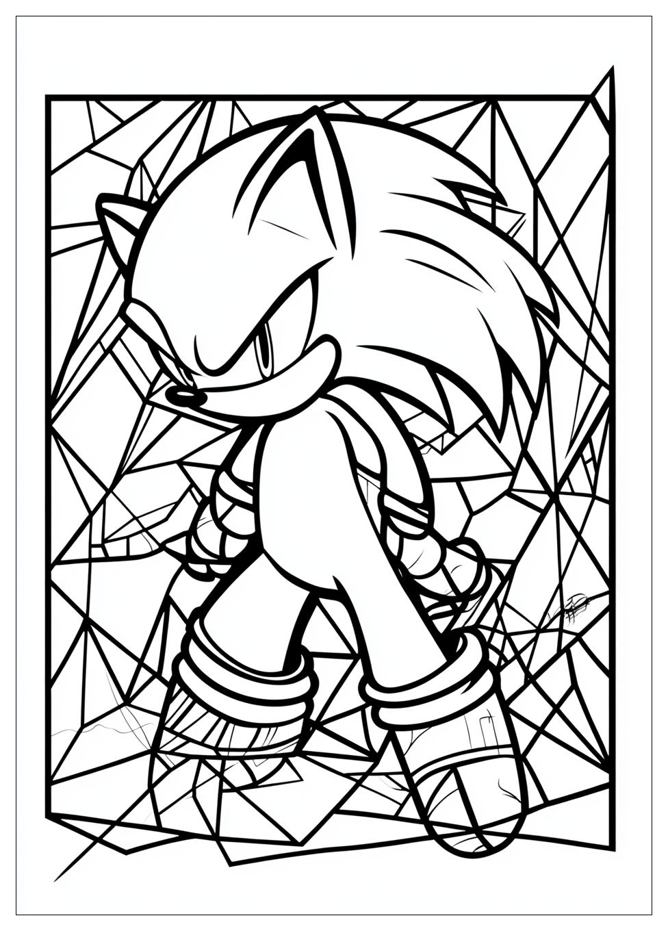 Kolorowanki Do Druku Knuckles 6