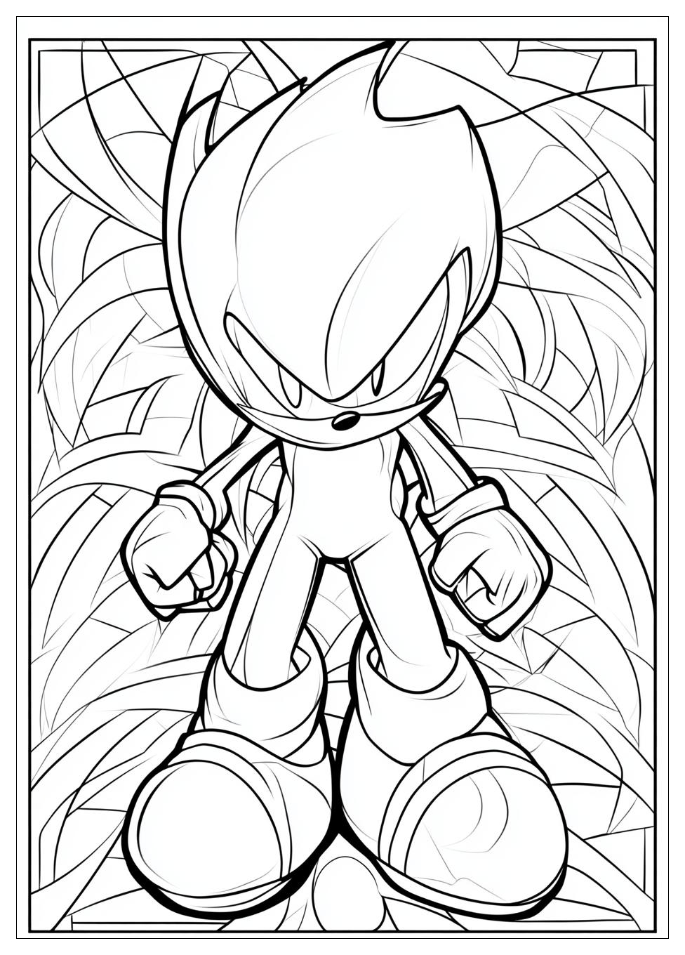 Kolorowanki Do Druku Knuckles 8