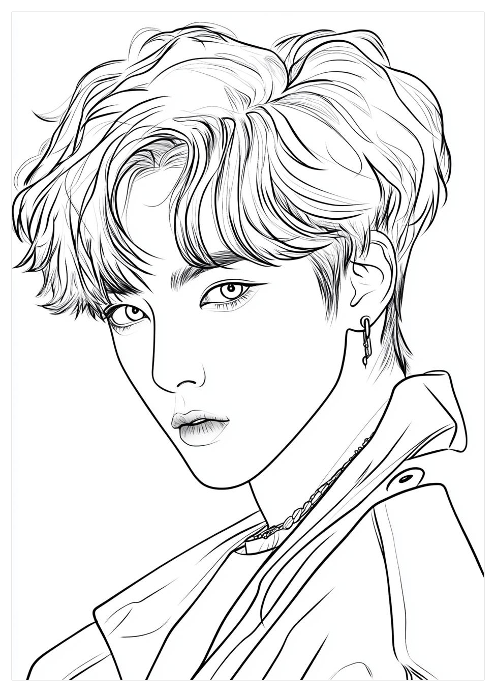 Kolorowanki Do Druku Kpop 12
