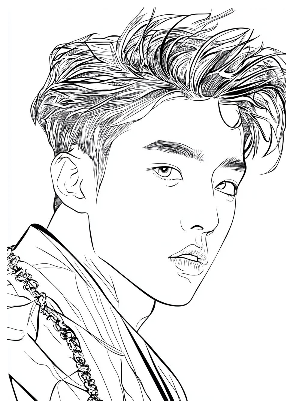 Kolorowanki Do Druku Kpop 15