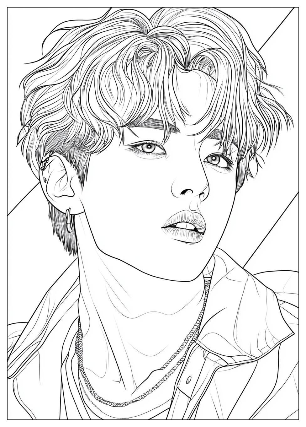 Kolorowanki Do Druku Kpop 17