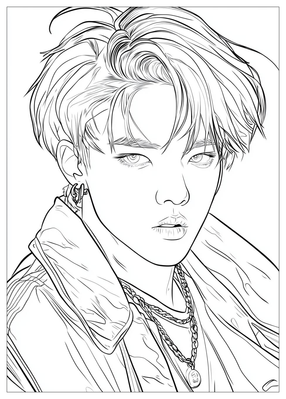 Kolorowanki Do Druku Kpop 8