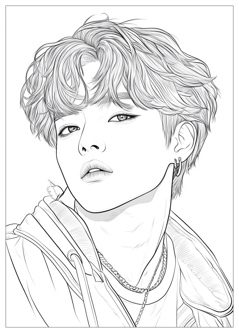 Kolorowanki Do Druku Kpop 9