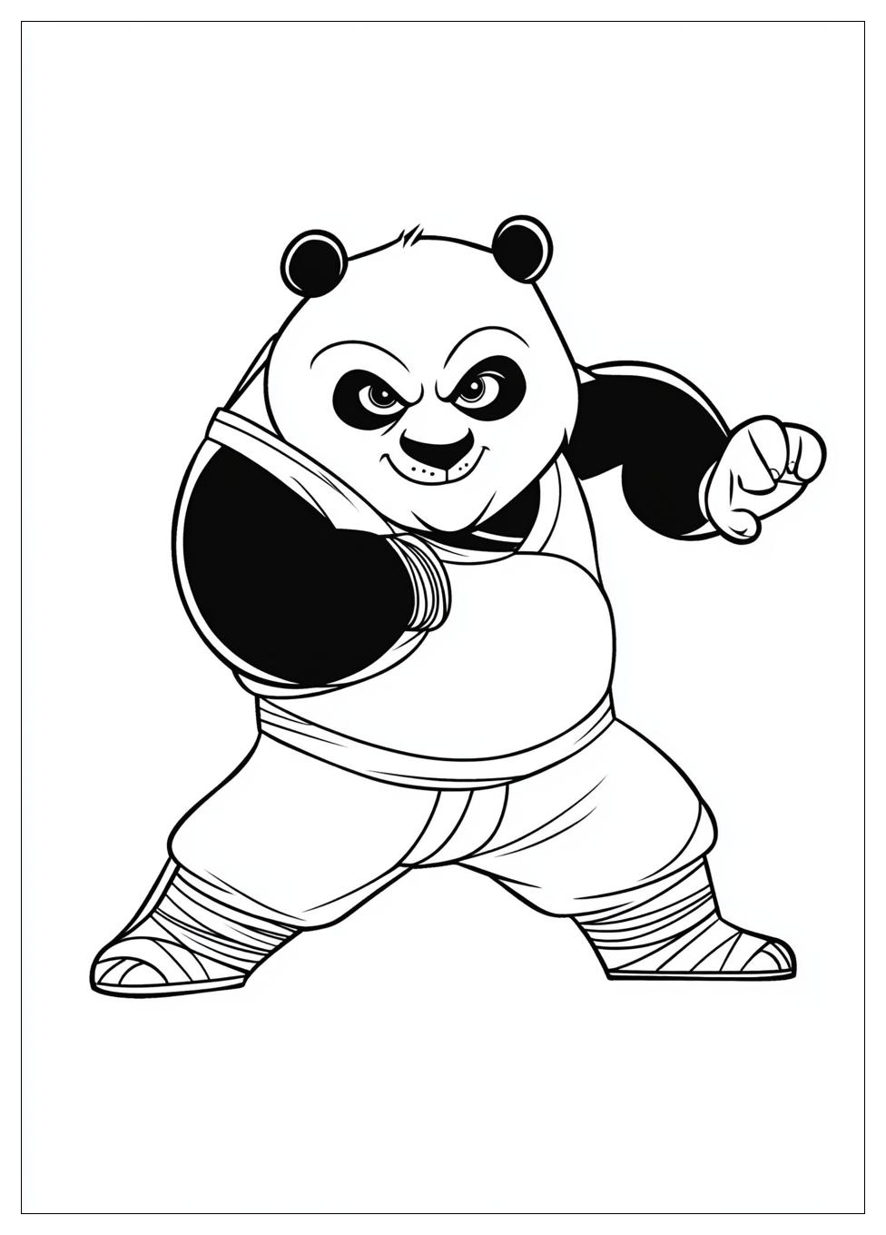Kolorowanki Do Druku Kung Fu Panda 10