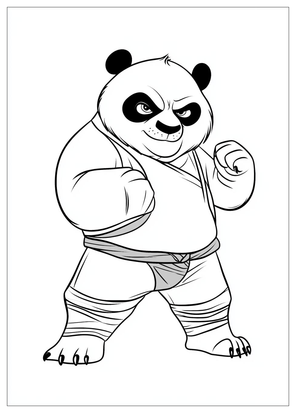 Kolorowanki Do Druku Kung Fu Panda 11