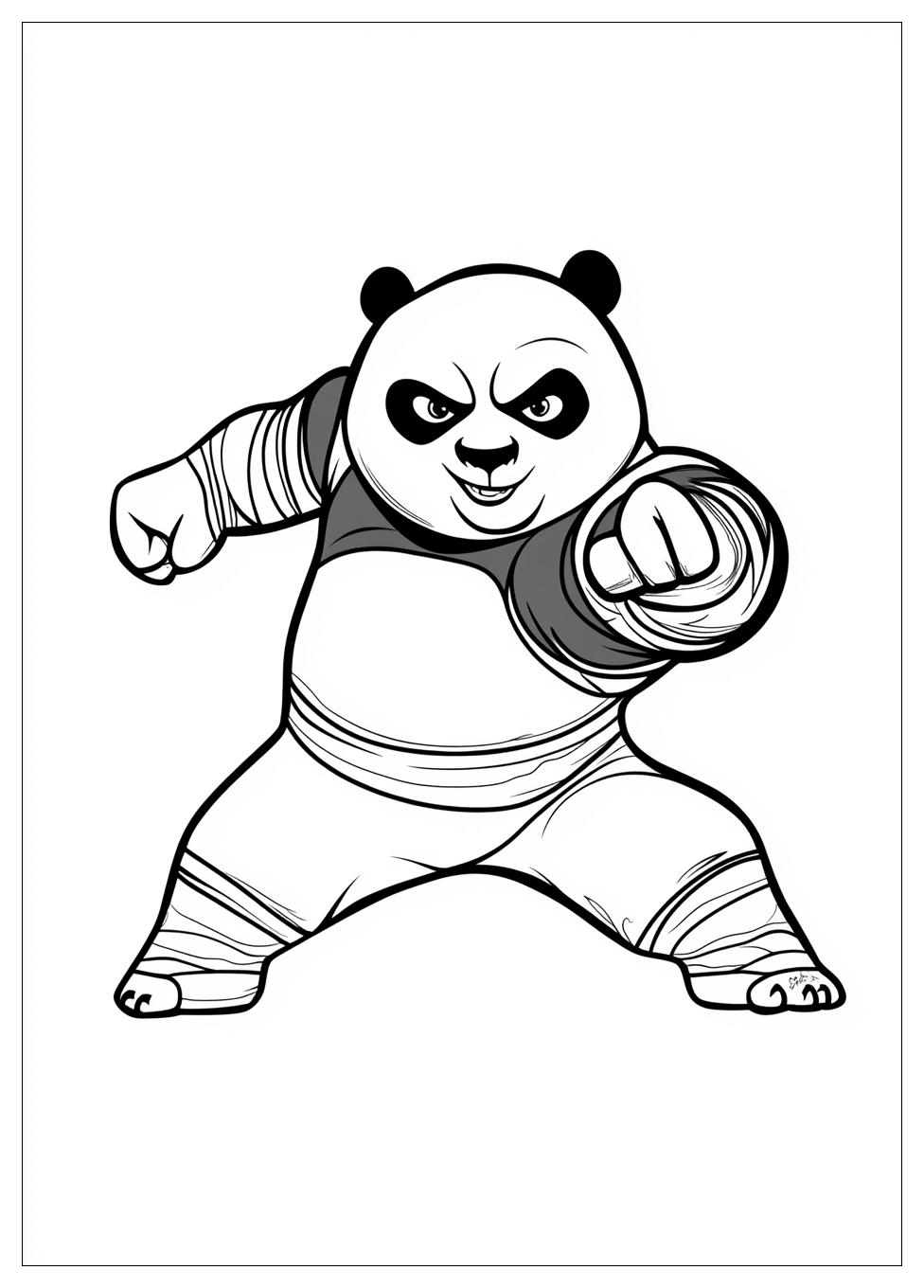 Kolorowanki Do Druku Kung Fu Panda 13