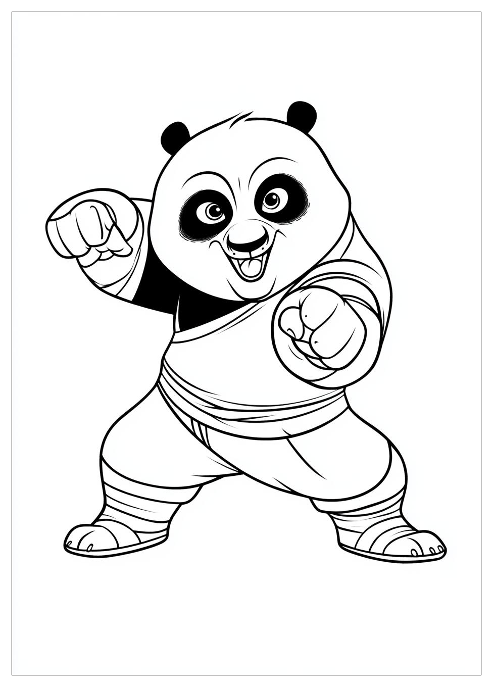 Kolorowanki Do Druku Kung Fu Panda 14