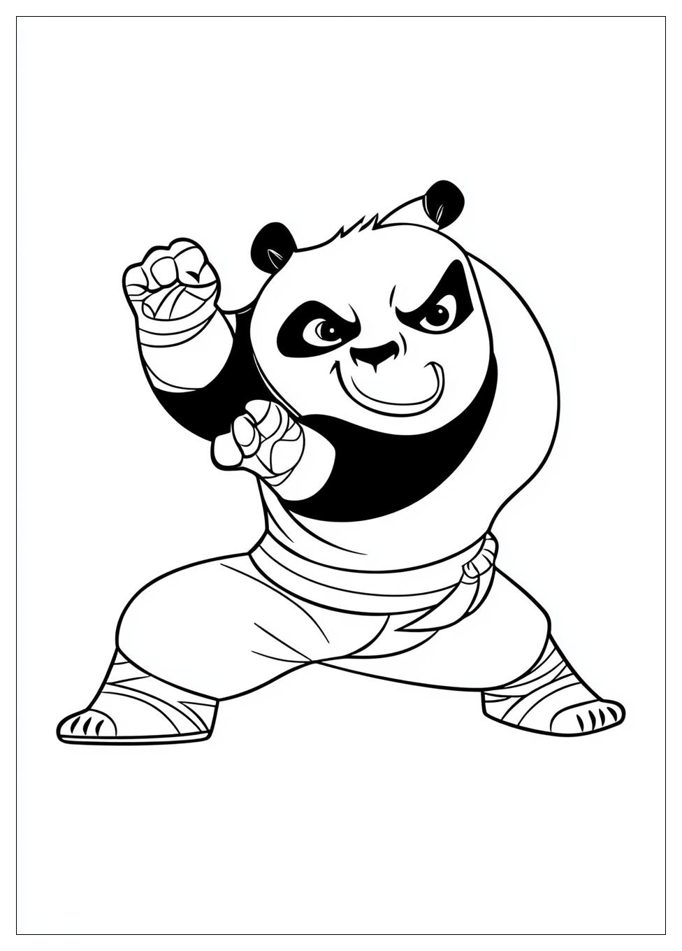 Kolorowanki Do Druku Kung Fu Panda 15