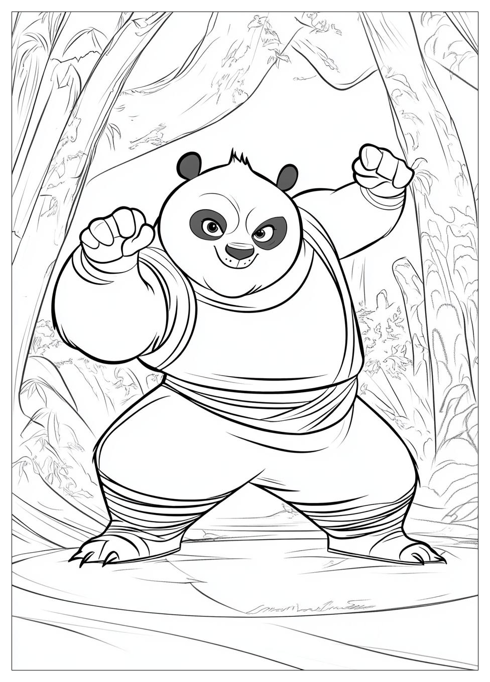 Kolorowanki Do Druku Kung Fu Panda 16