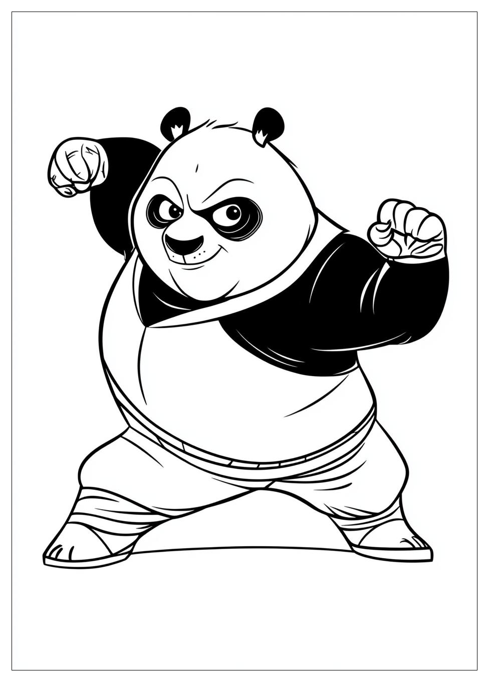 Kolorowanki Do Druku Kung Fu Panda 17