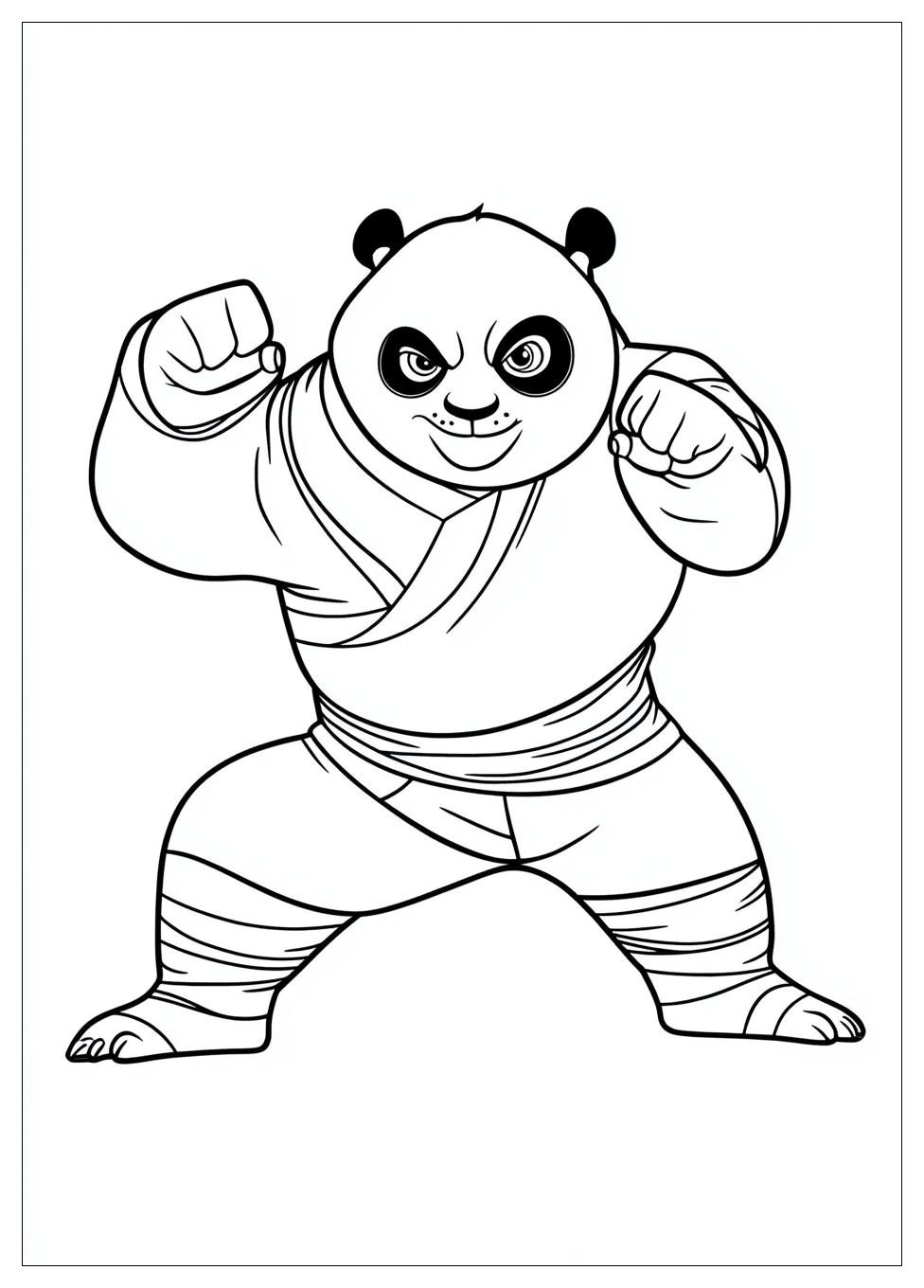 Kolorowanki Do Druku Kung Fu Panda 2
