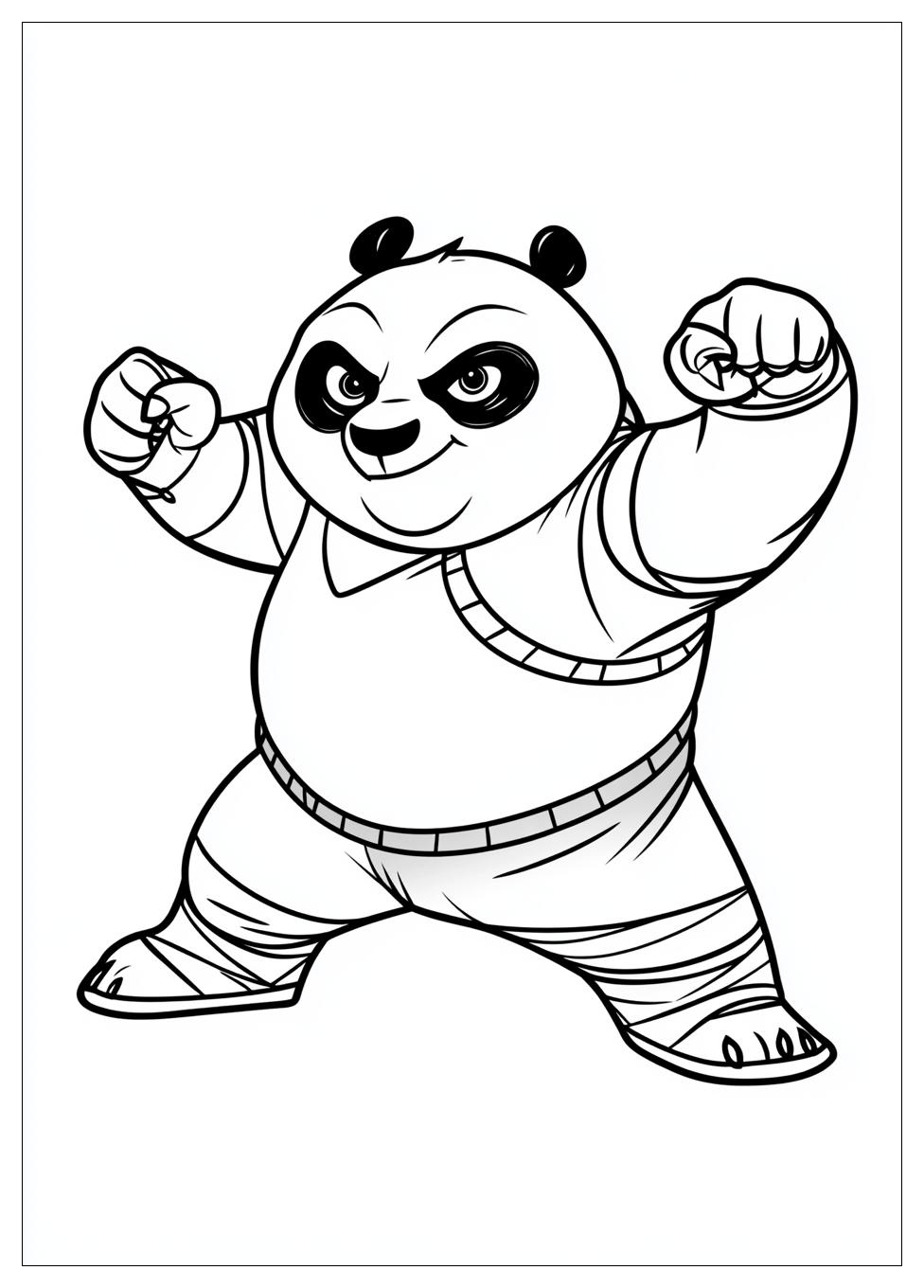 Kolorowanki Do Druku Kung Fu Panda 20