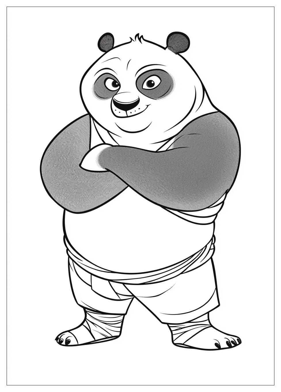 Kolorowanki Do Druku Kung Fu Panda 22