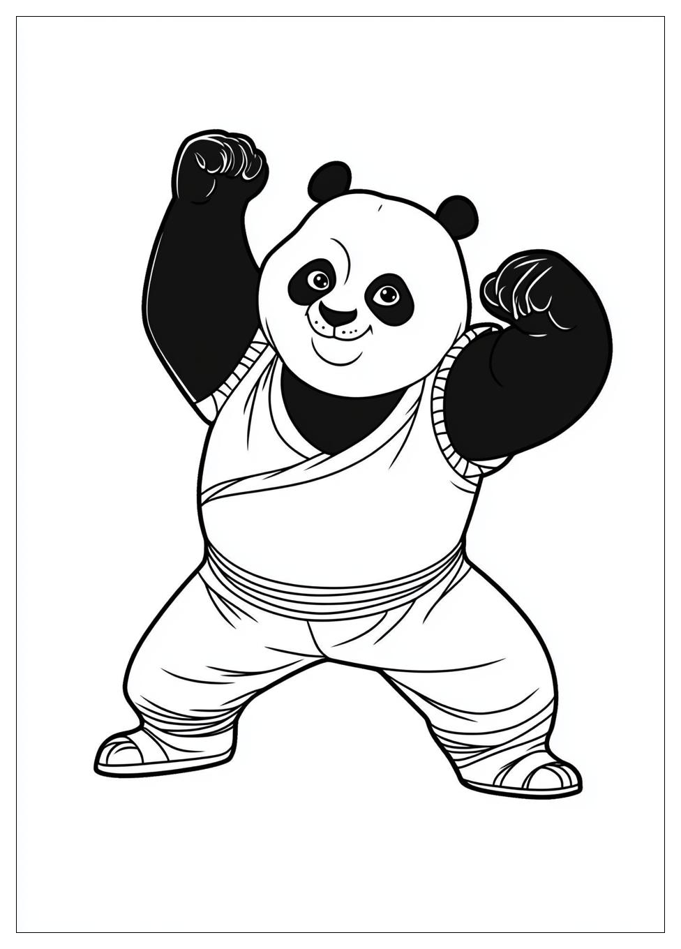 Kolorowanki Do Druku Kung Fu Panda 23