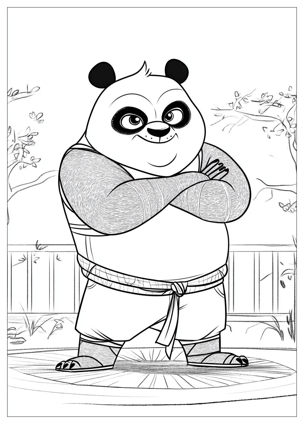 Kolorowanki Do Druku Kung Fu Panda 24