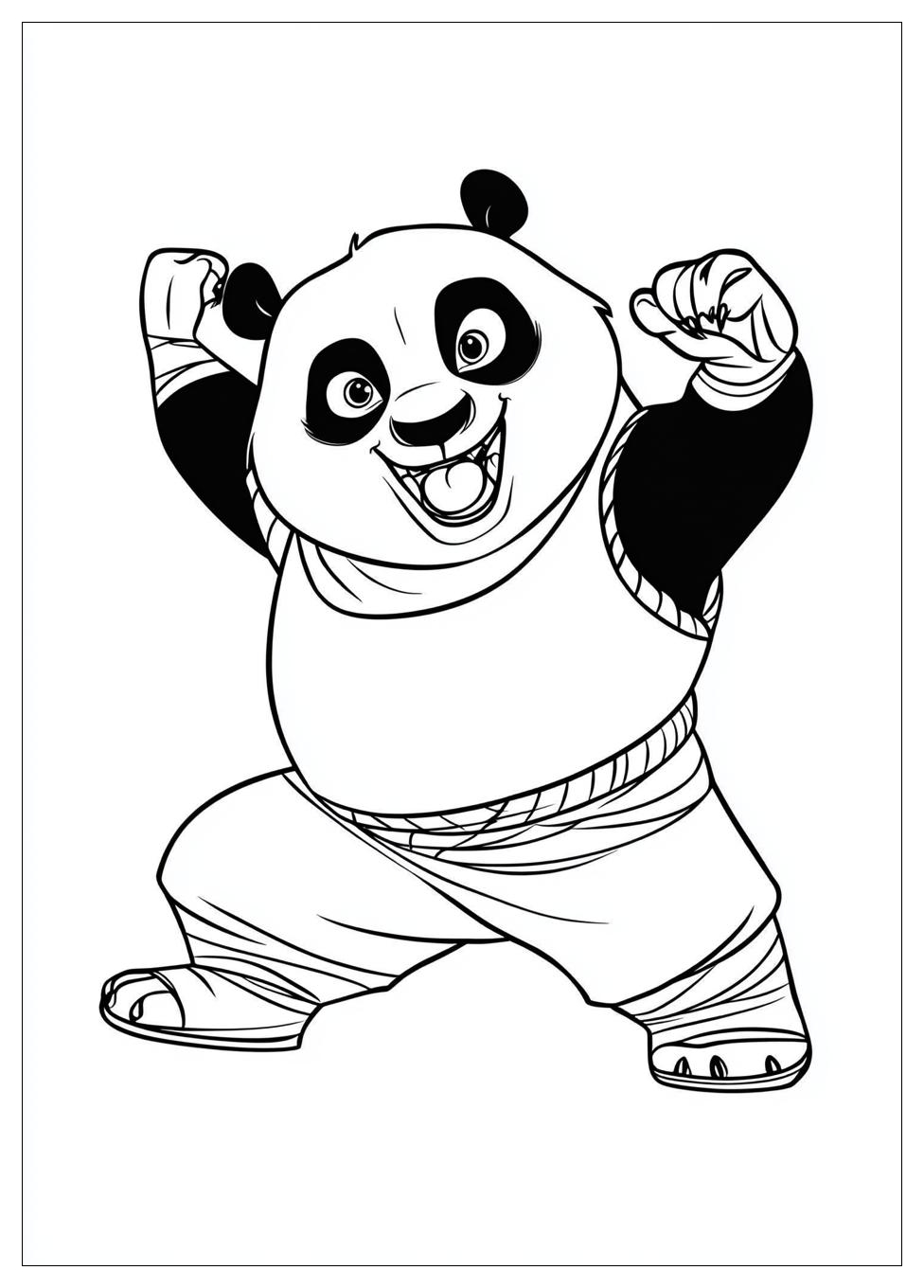Kolorowanki Do Druku Kung Fu Panda 7