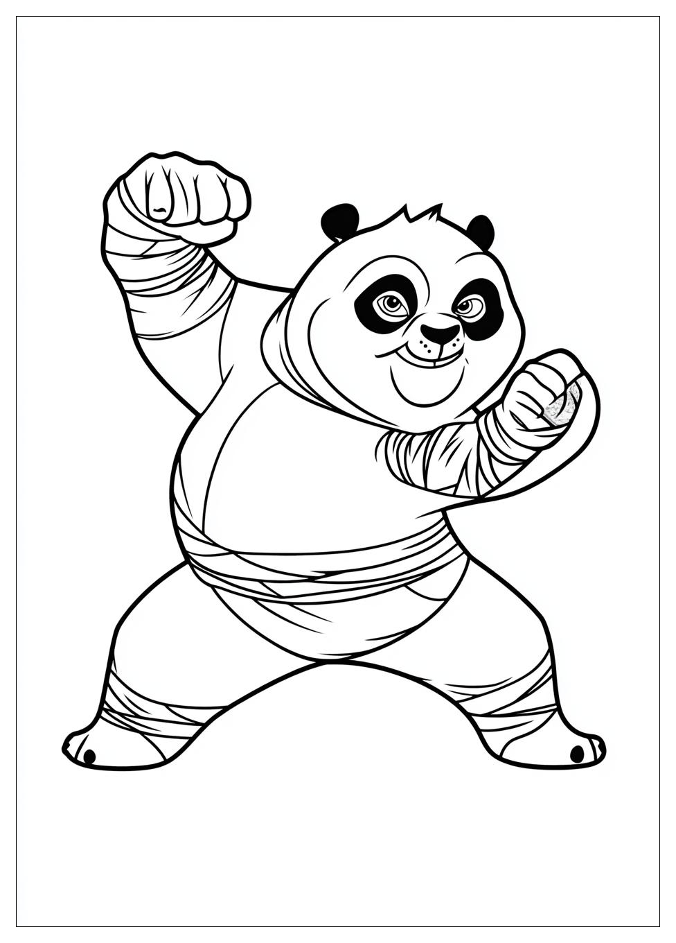 Kolorowanki Do Druku Kung Fu Panda 8