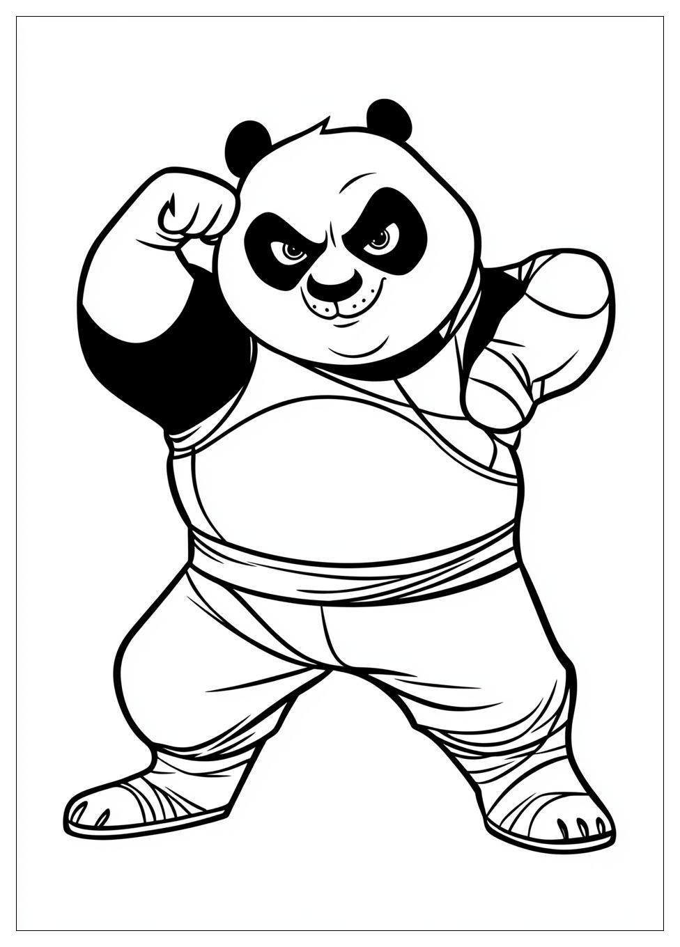 Kolorowanki Do Druku Kung Fu Panda 9