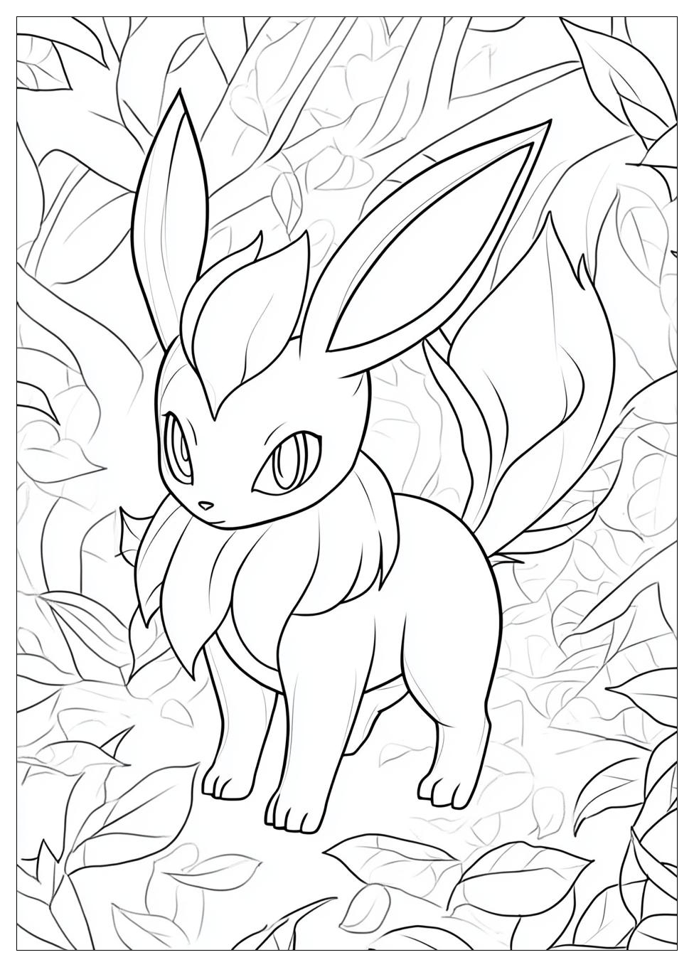 Kolorowanki Do Druku Leafeon 13