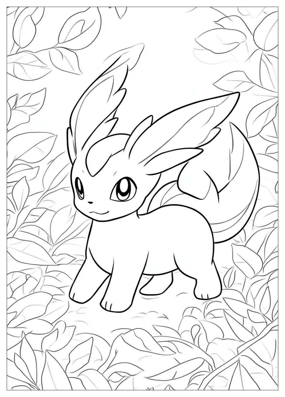 Kolorowanki Do Druku Leafeon 15