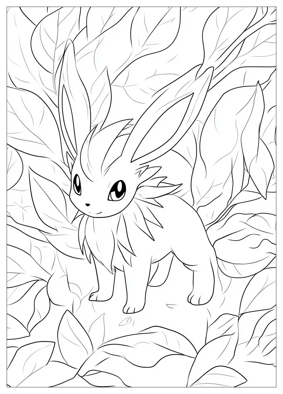 Kolorowanki Do Druku Leafeon 17