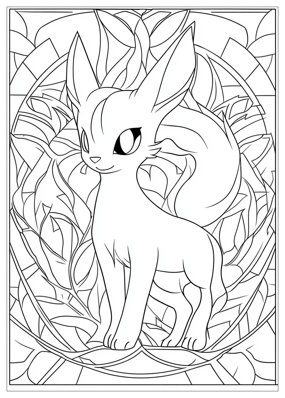 Kolorowanki Do Druku Leafeon 19
