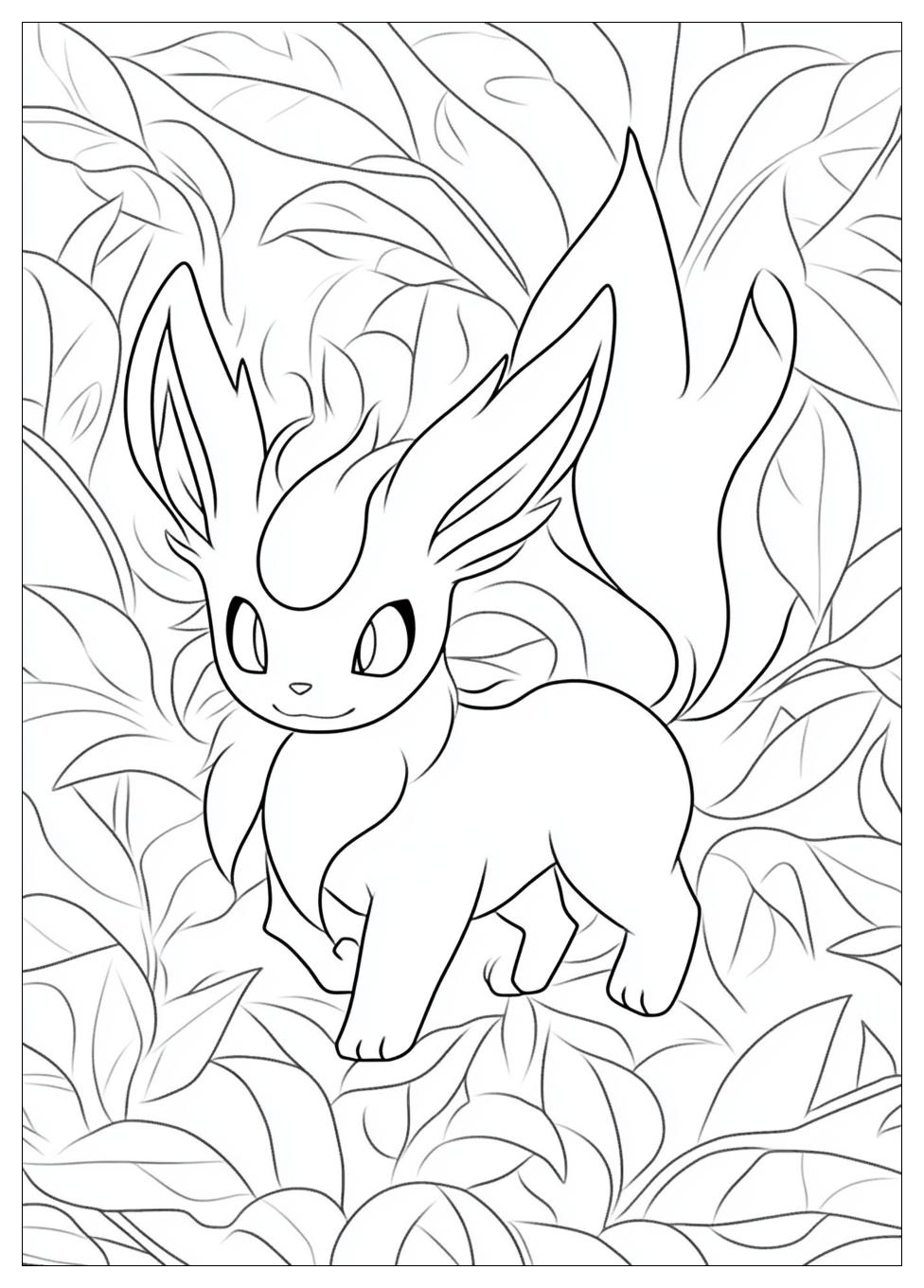 Kolorowanki Do Druku Leafeon 20