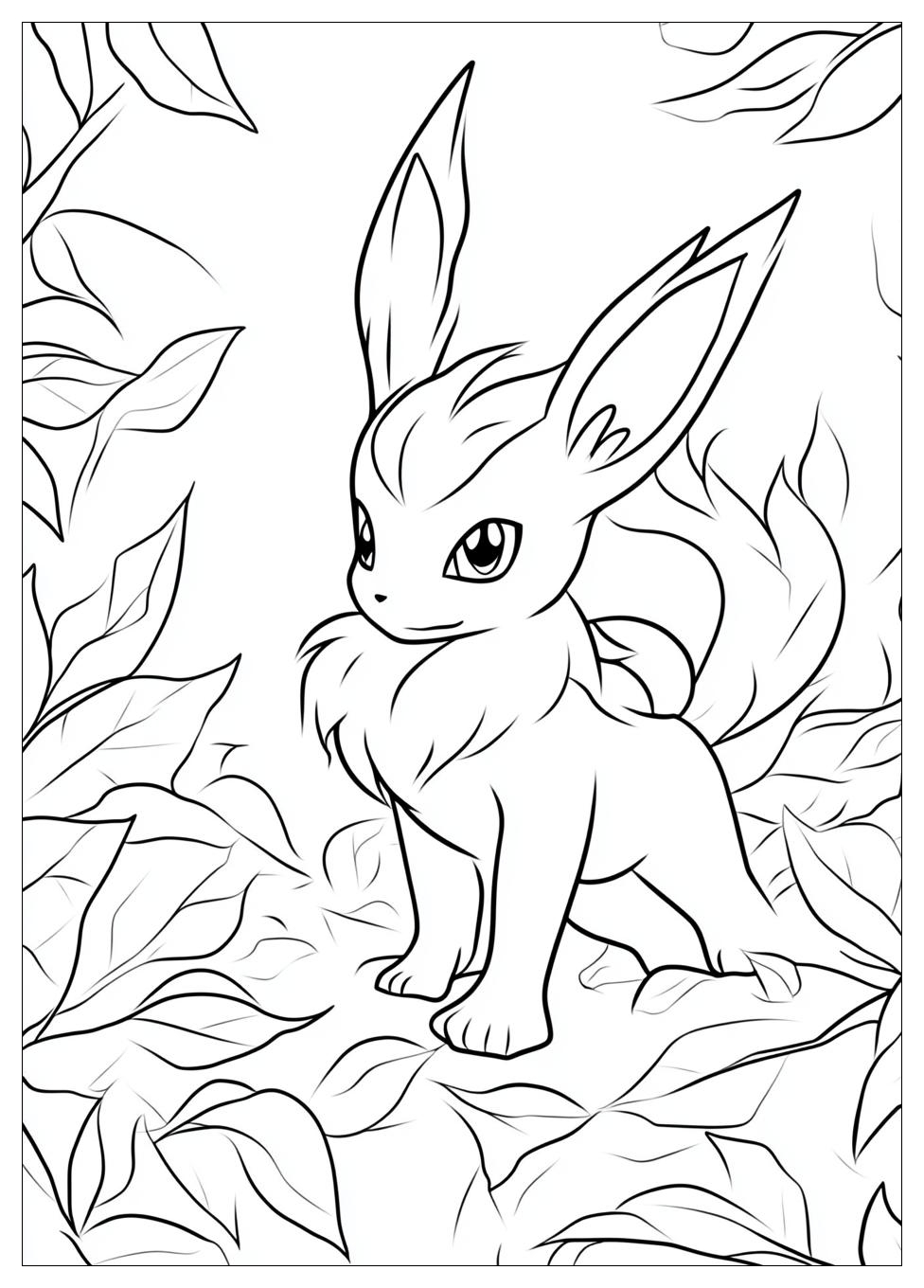 Kolorowanki Do Druku Leafeon 8