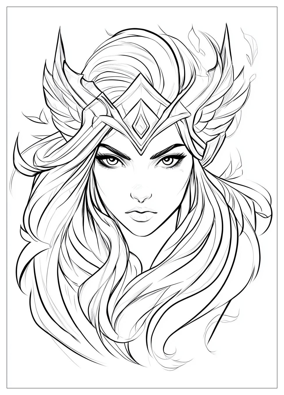 Kolorowanki Do Druku League Of Legends 8