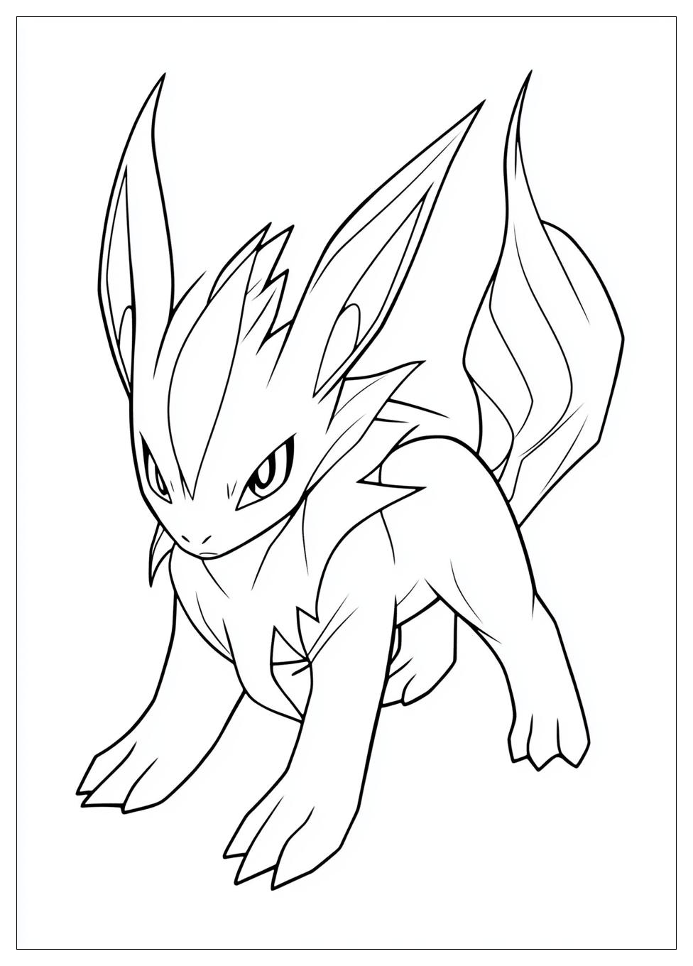 Kolorowanki Do Druku Legendarne Pokemony 11