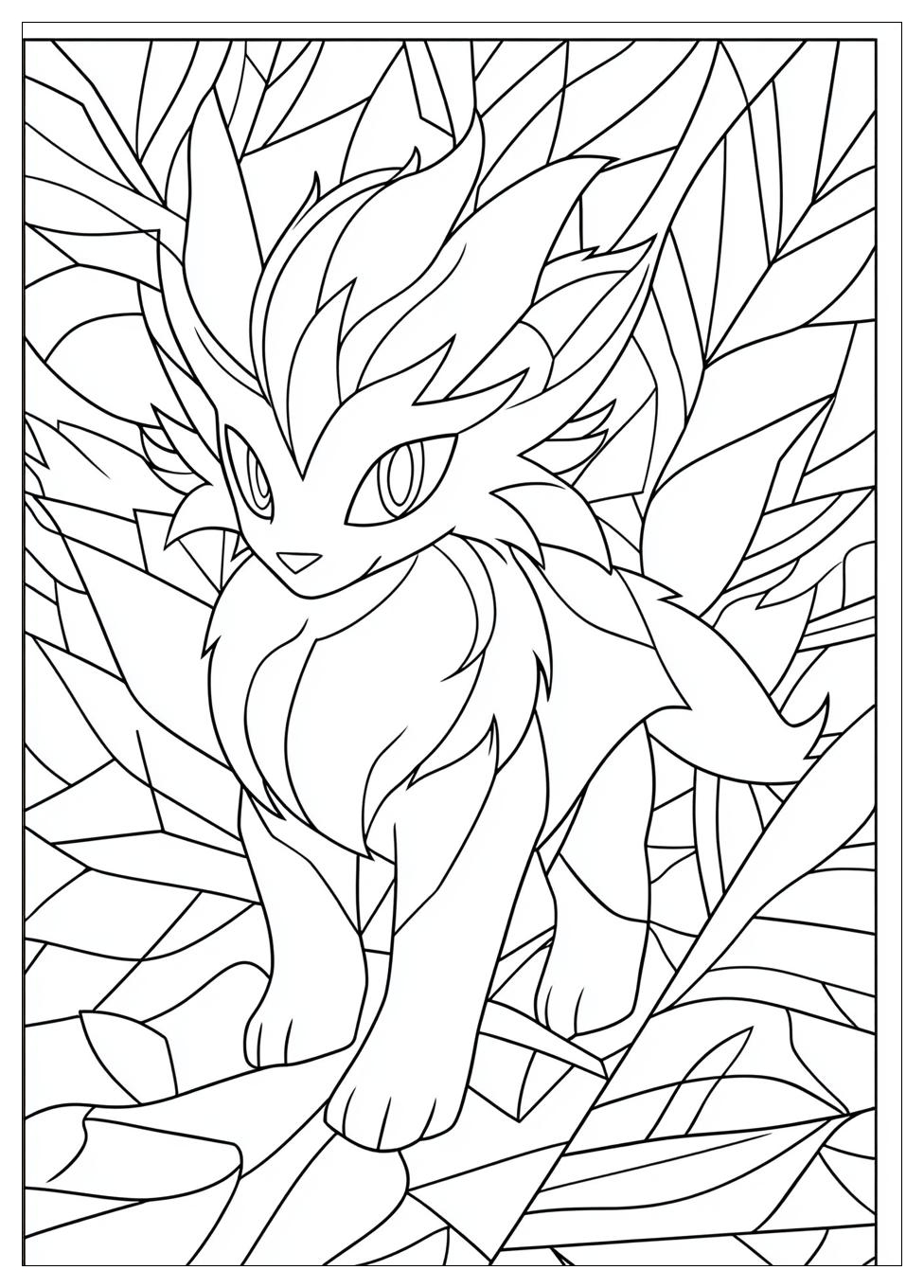 Kolorowanki Do Druku Legendarne Pokemony 15