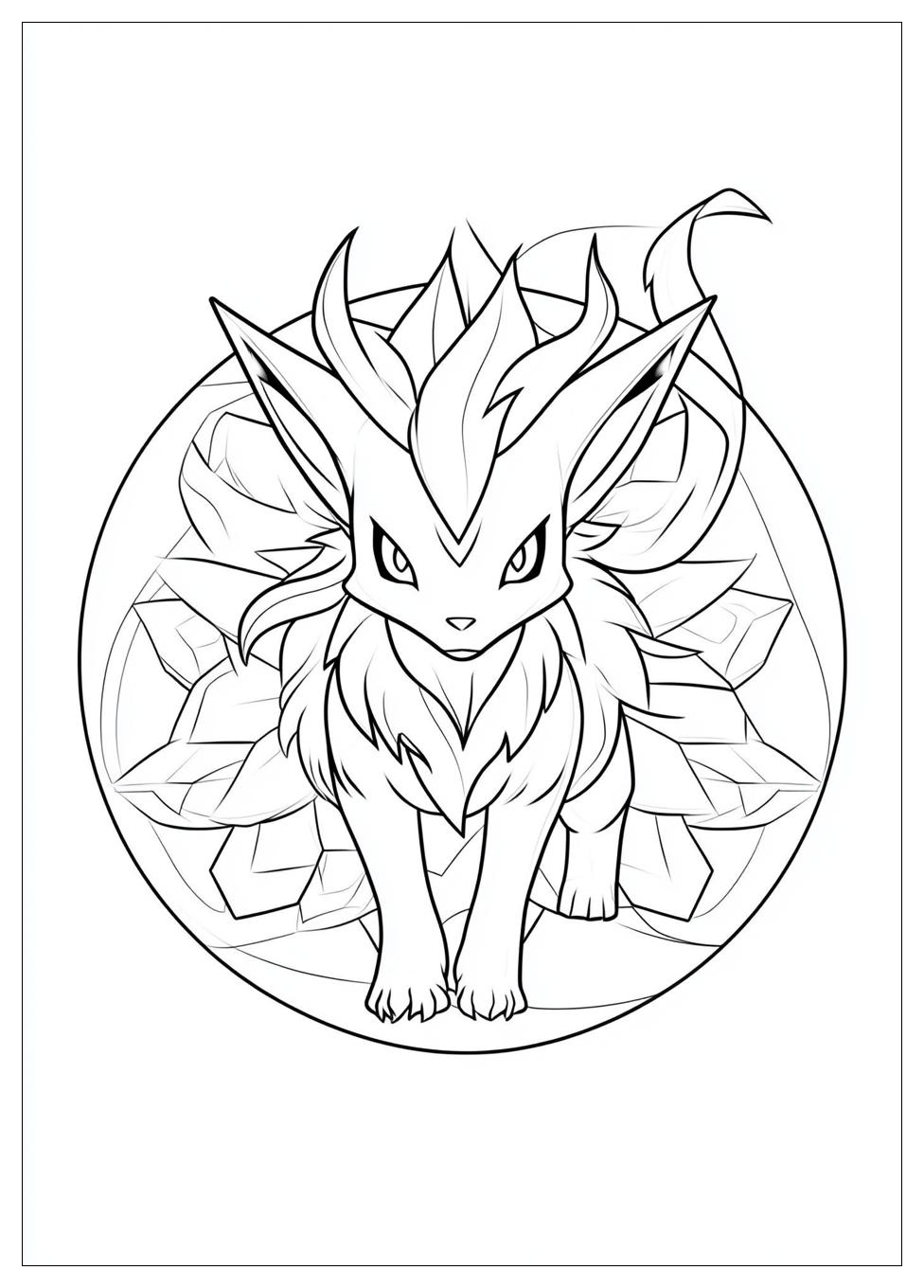 Kolorowanki Do Druku Legendarne Pokemony 17