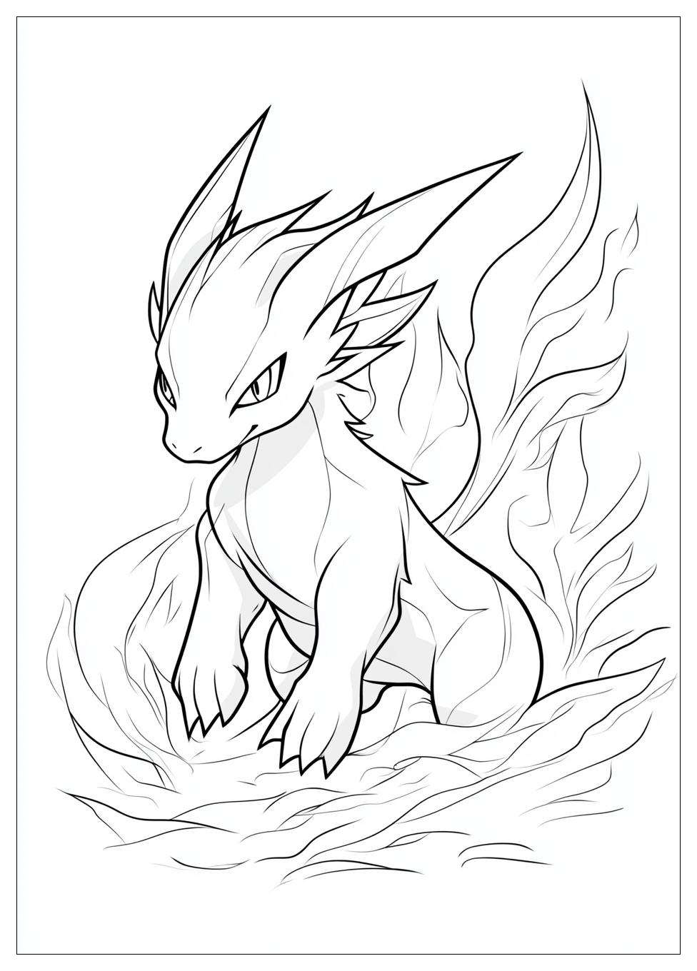 Kolorowanki Do Druku Legendarne Pokemony 18