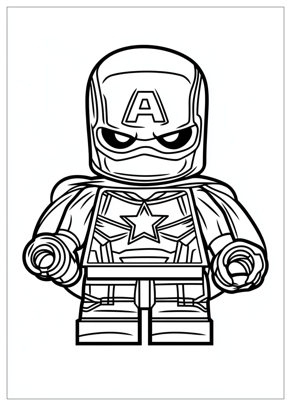 Kolorowanki Do Druku Lego Avengers 12