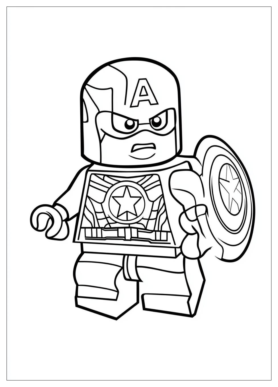 Kolorowanki Do Druku Lego Avengers 13