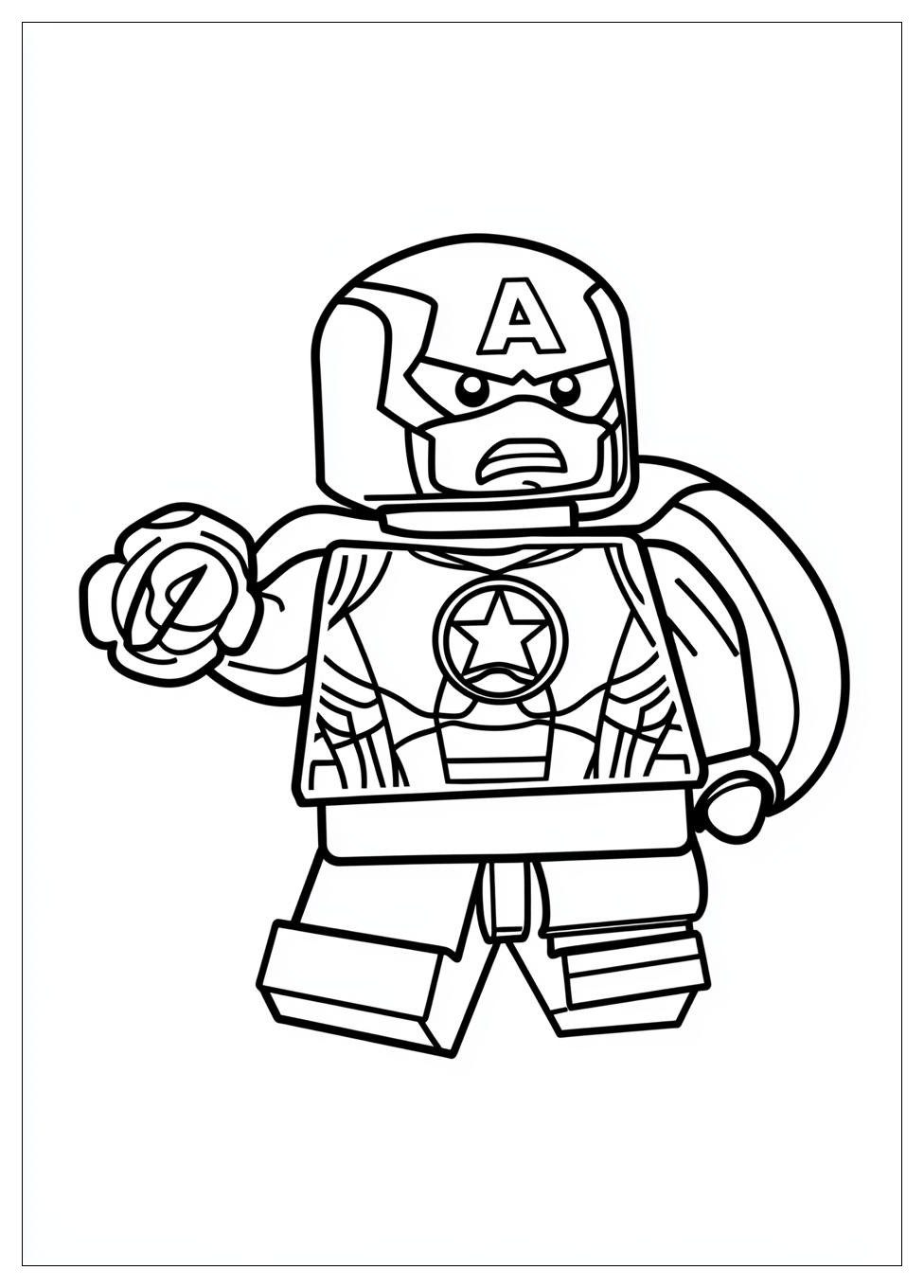 Kolorowanki Do Druku Lego Avengers 2