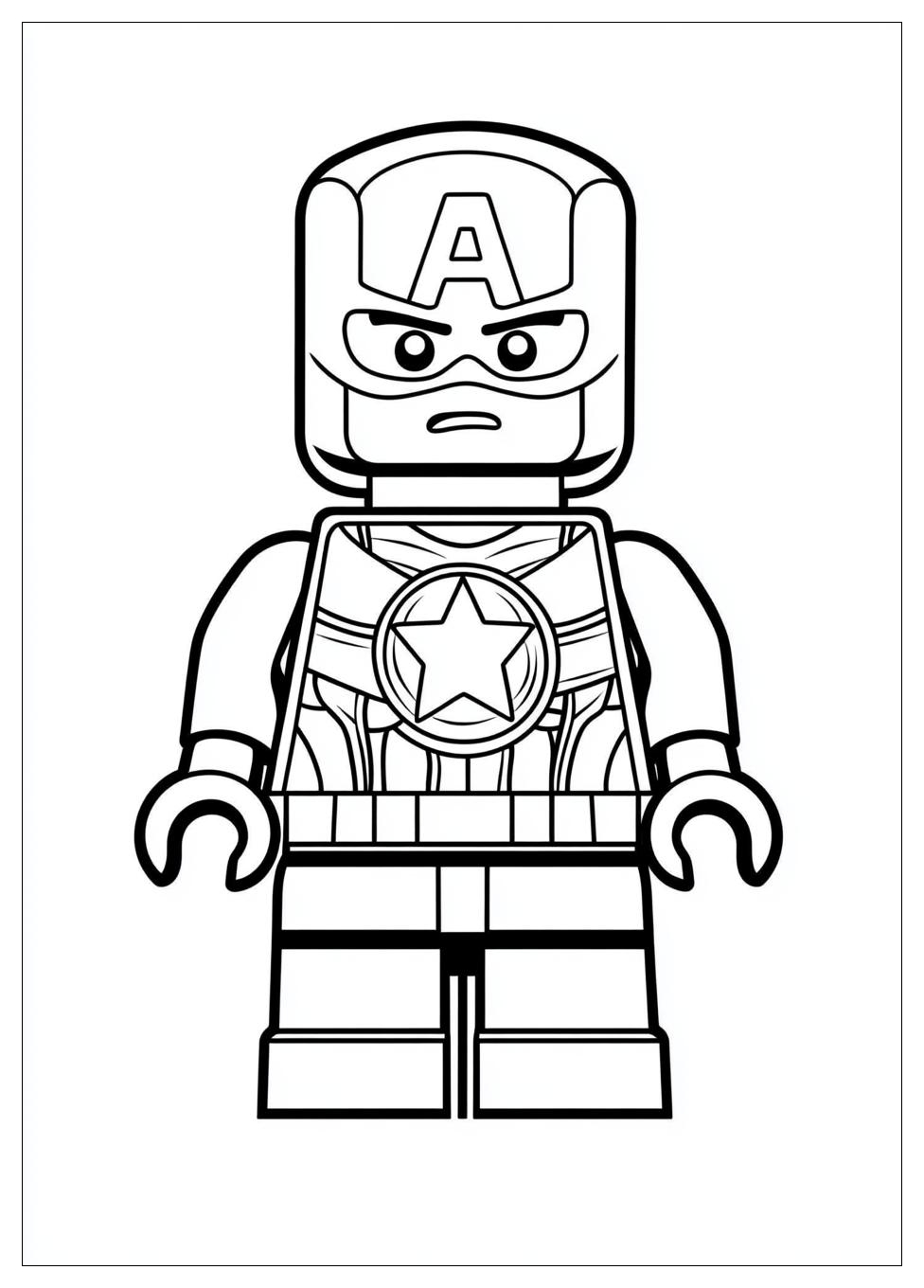 Kolorowanki Do Druku Lego Avengers 7