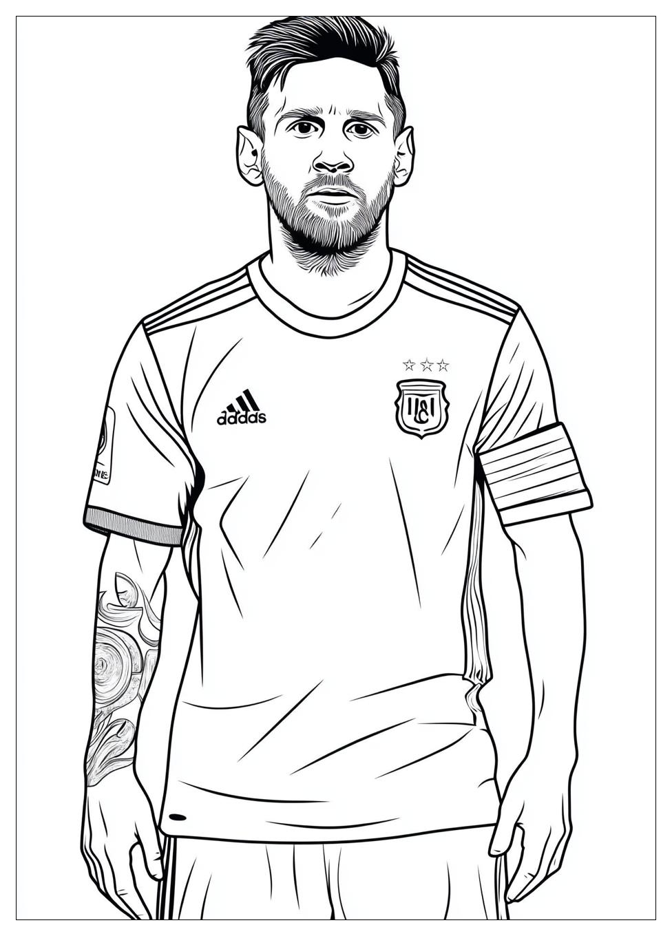 Kolorowanki Do Druku Lionel Messi 10