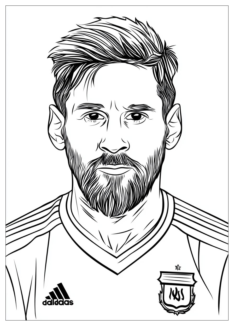 Kolorowanki Do Druku Lionel Messi 11