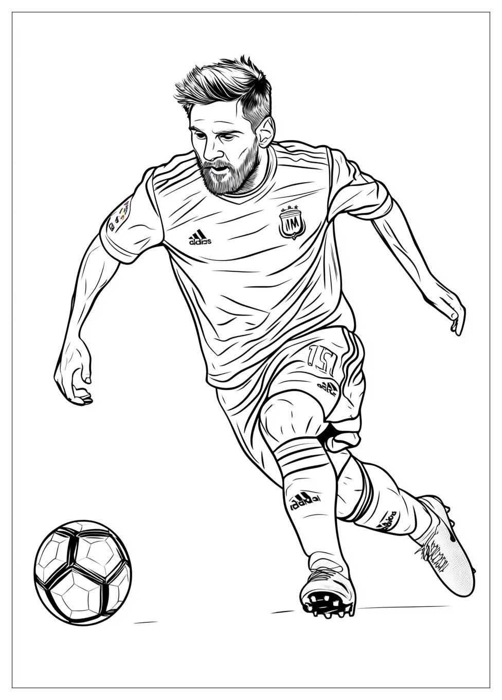 Kolorowanki Do Druku Lionel Messi 17