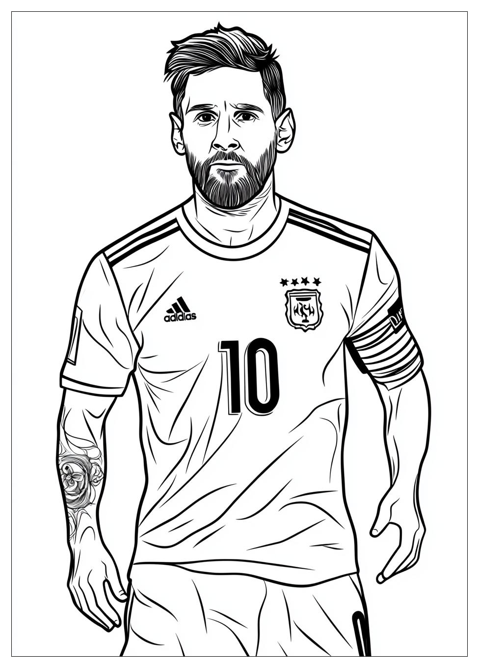 Kolorowanki Do Druku Lionel Messi 18