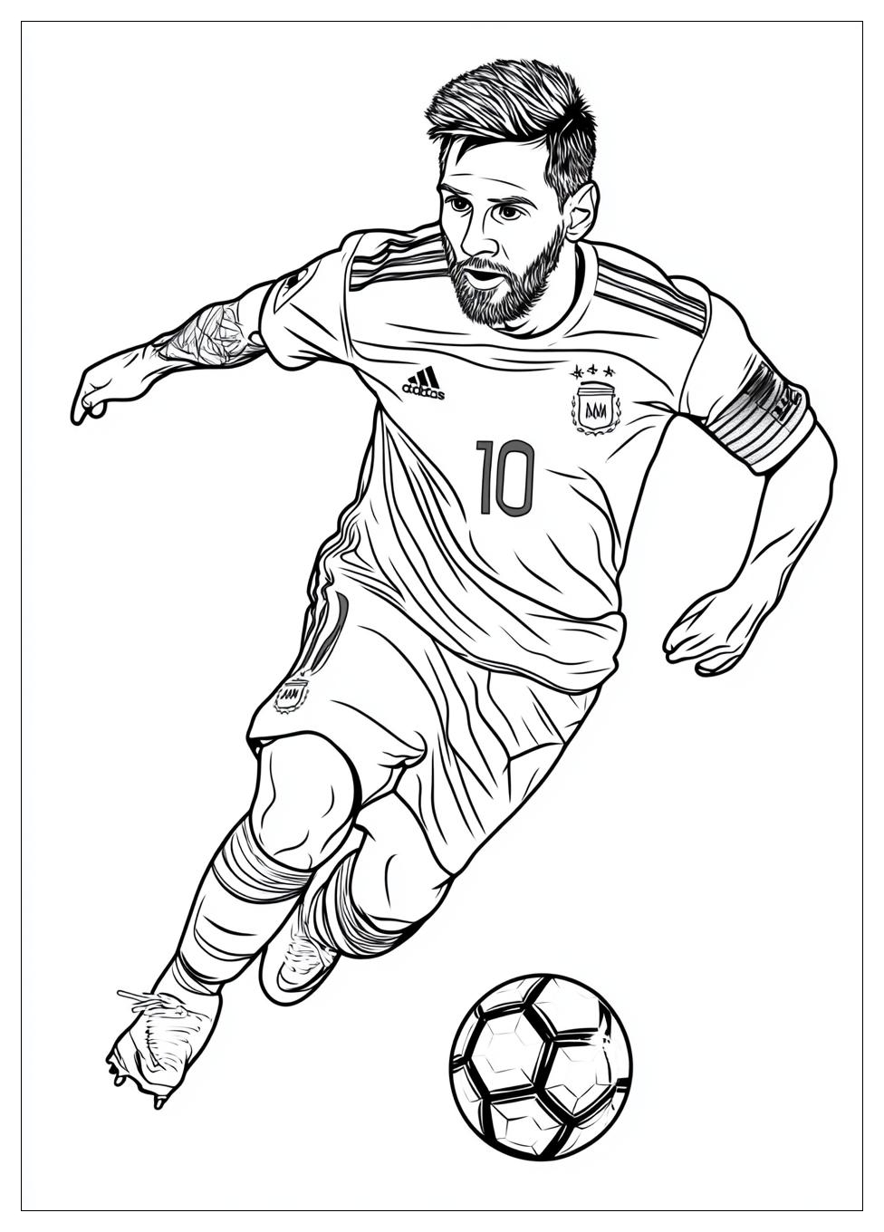 Kolorowanki Do Druku Lionel Messi 20