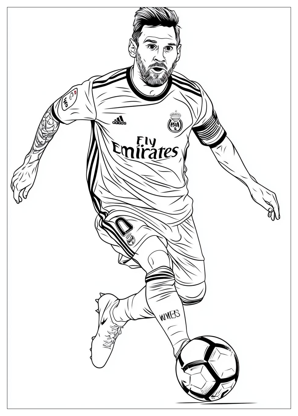 Kolorowanki Do Druku Lionel Messi 21