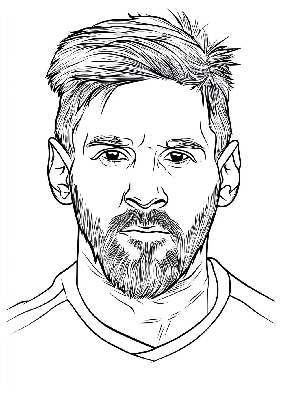 Kolorowanki Do Druku Lionel Messi 3