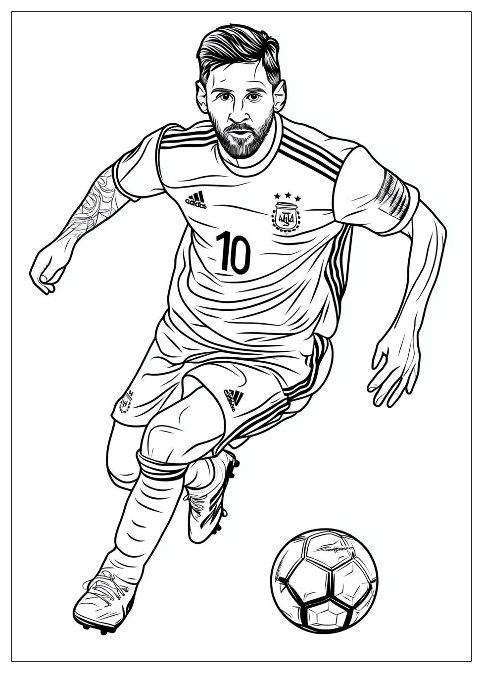 Kolorowanki Do Druku Lionel Messi 5