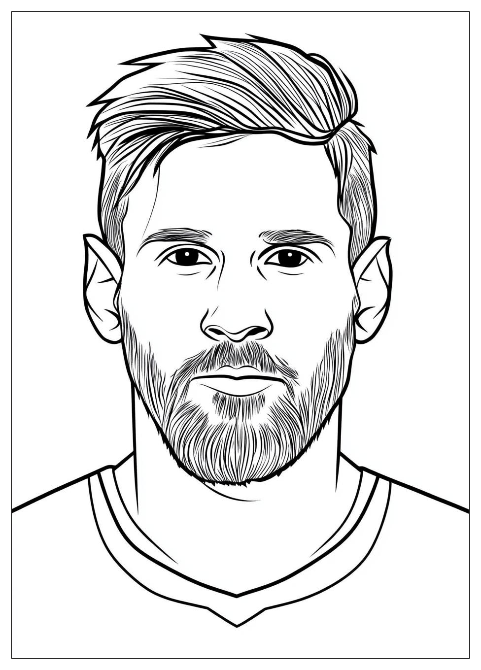 Kolorowanki Do Druku Lionel Messi 7